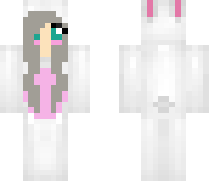 bunneh with a pink bellyyy