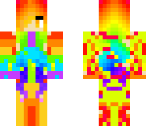 rainbow girl