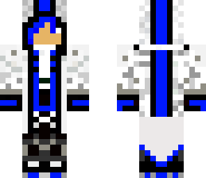 blue man