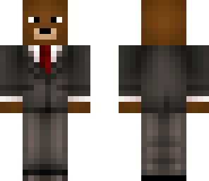 bear in a suit