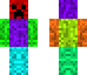 multi colored creeper