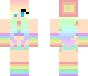 pastel rainbow outfit