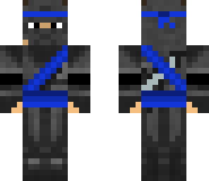 black and blue ninja