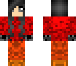 basic girl red orange