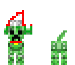 santa creeper dog