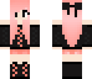 emo pink girl skin tone edit