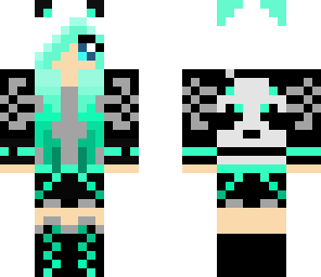 gothic panda girl