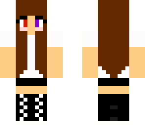 white demonic ender girl