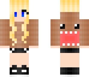blonde domo girl
