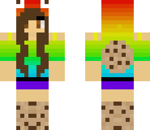 rainbow cookie girl