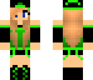 cool girl in green fixed