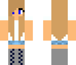 casual girl skin