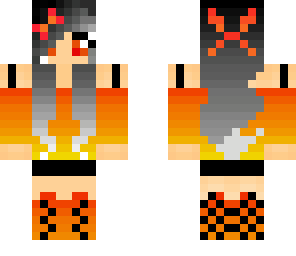 flame girl