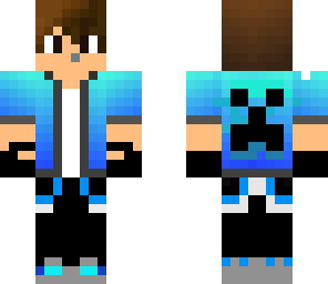 the blue