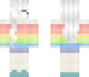cool herobrine girl