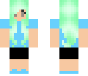 green girl