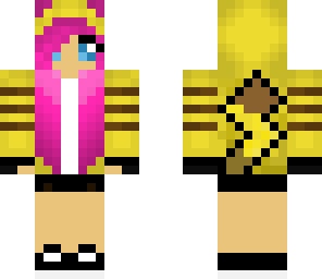 pink girl pikachu