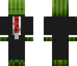 watermelon in a suit