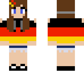 german hoodie girl