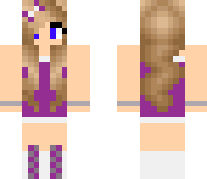 prurple dress