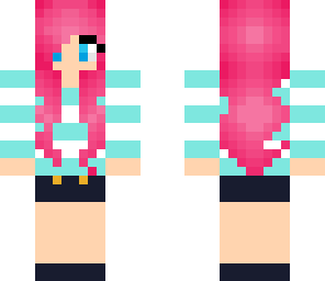 bubble gum hair girl