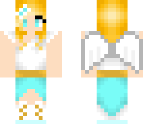 angel with short hair