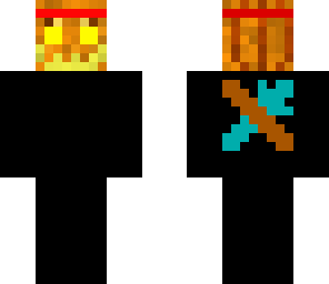 ninja with diamond dagger strapped to back