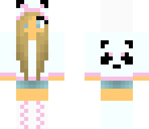 pink panda hoodie