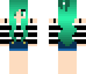 blue girl