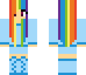 rainbow dash girl