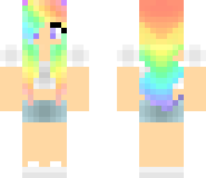 rainbow girl