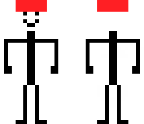 the white
