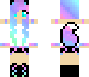 cotton candy fox