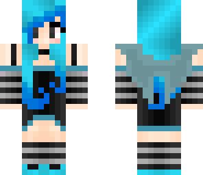 blue striped