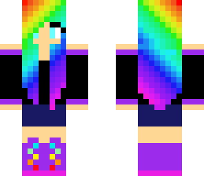 rainbow girl