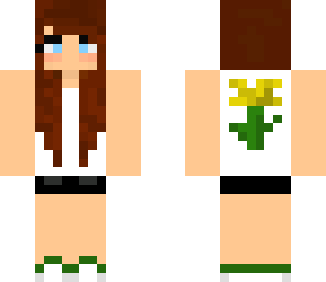 simple flower muscle tank
