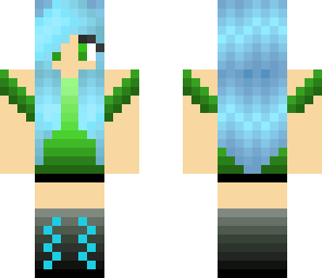 forest ice girl