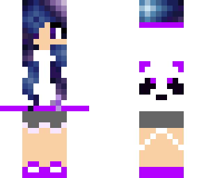 panda galaxy girl
