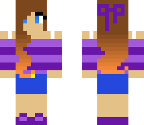 cute purple girl edited