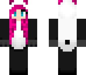 panda pink girl