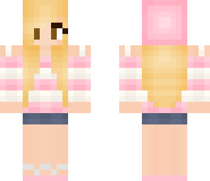 cute beret pink girl