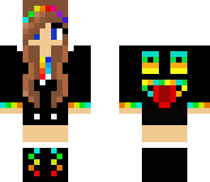 rainbow girl