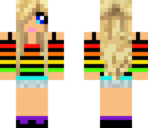 revised rainbow girl