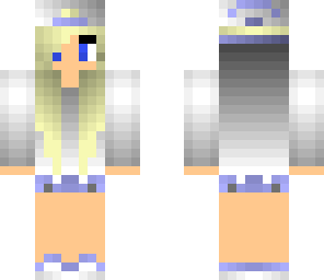 the purple and white tomboy