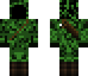mysterious green hunter