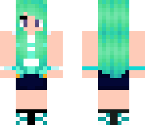 blue girl