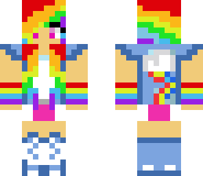 rainbow dash girl