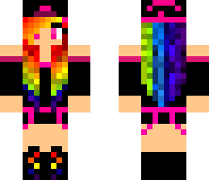 rainbow hair base