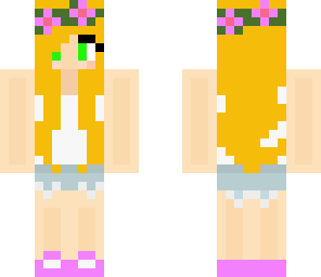 blonde hair skin