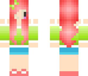 chibi watermelon girl